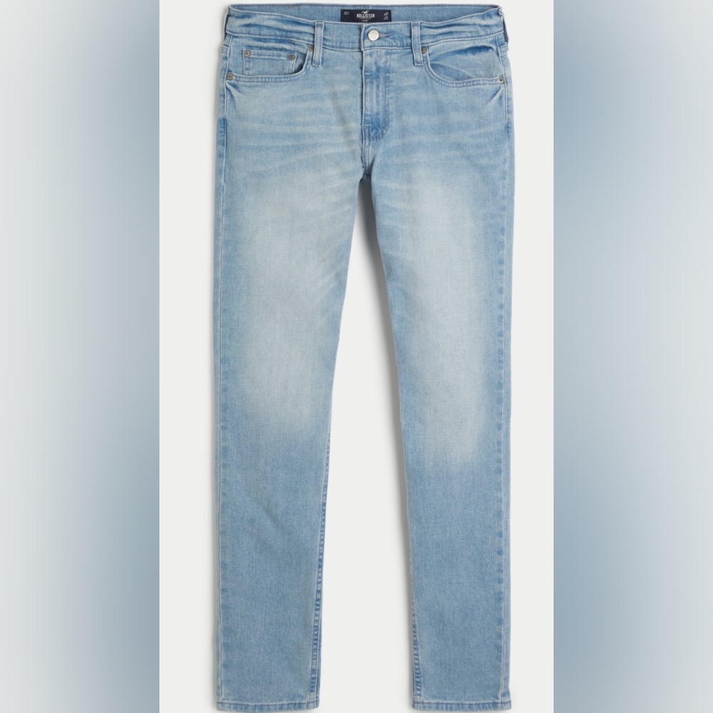 Hollister Men's Light Blue Jeans